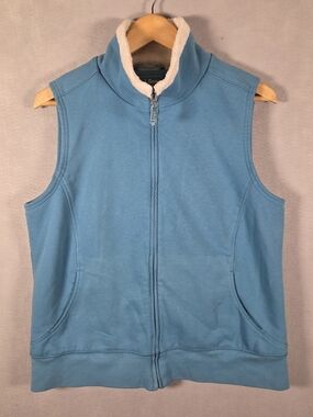 LL Bean fleece vest (R549)